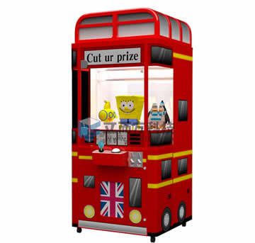 鐵箱款剪刀機(jī)英倫巴士風(fēng)格,剪刀禮品機(jī)定制生產(chǎn)