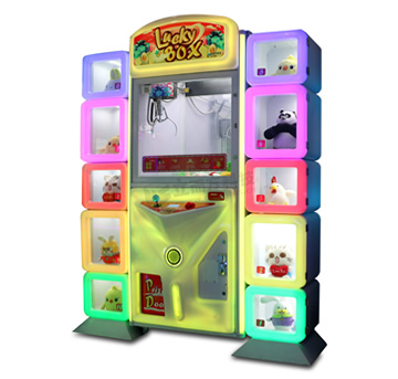 多層禮品格投幣抓娃娃機,立而方新款娃娃機