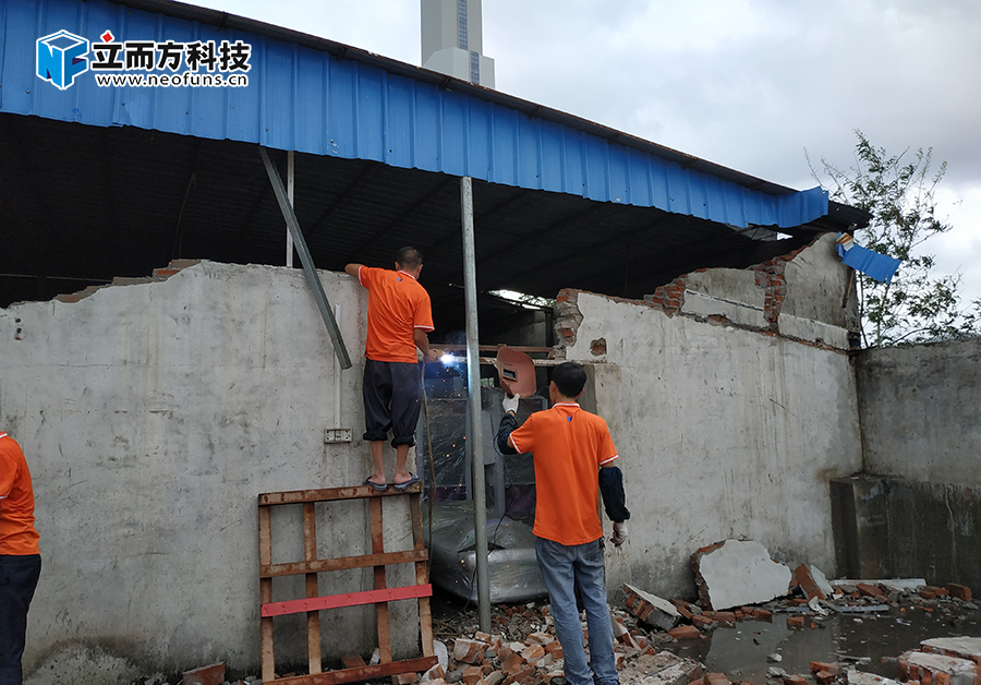 立而方圍墻加固 立而方圍墻加固