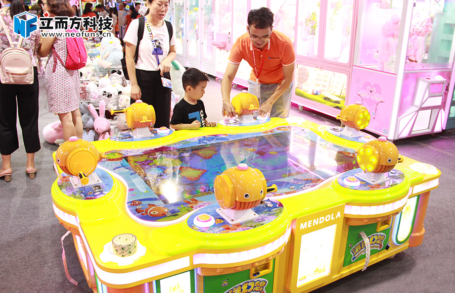 立而方廣州展釣魚機