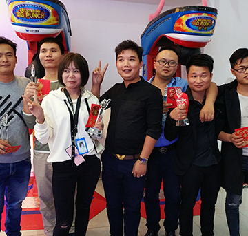 【立而方】打拳游戲機(jī)，讓你游樂健身兩不誤