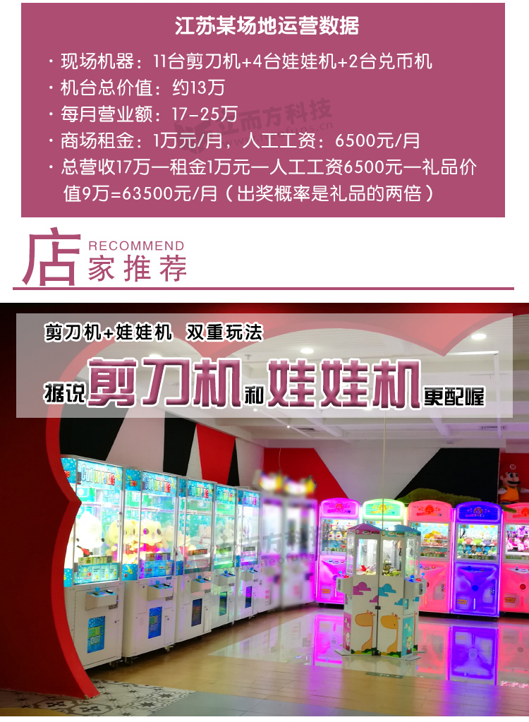 立而方甜甜屋娃娃機(jī)案例介紹