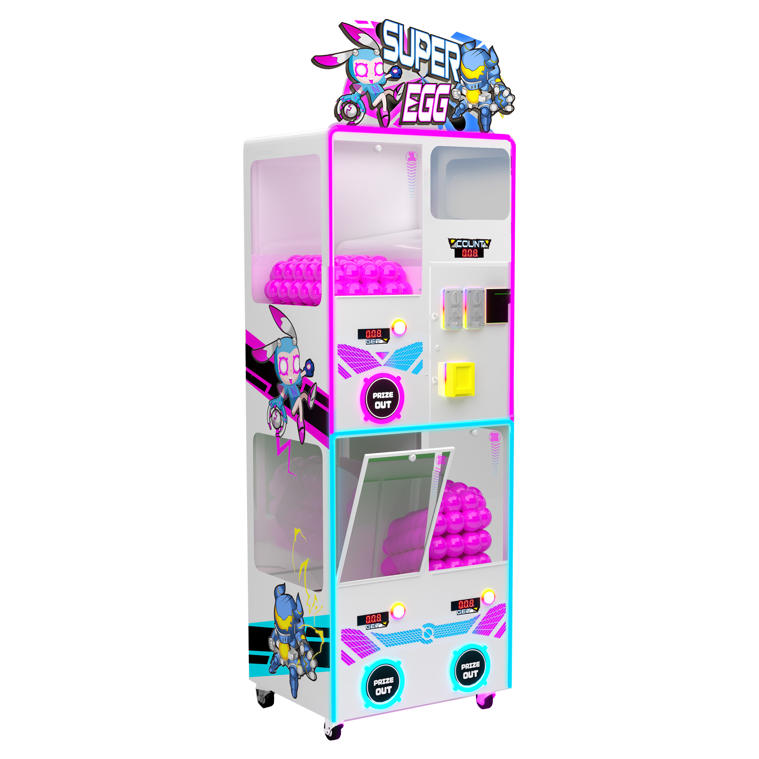 三位扭蛋機(jī)