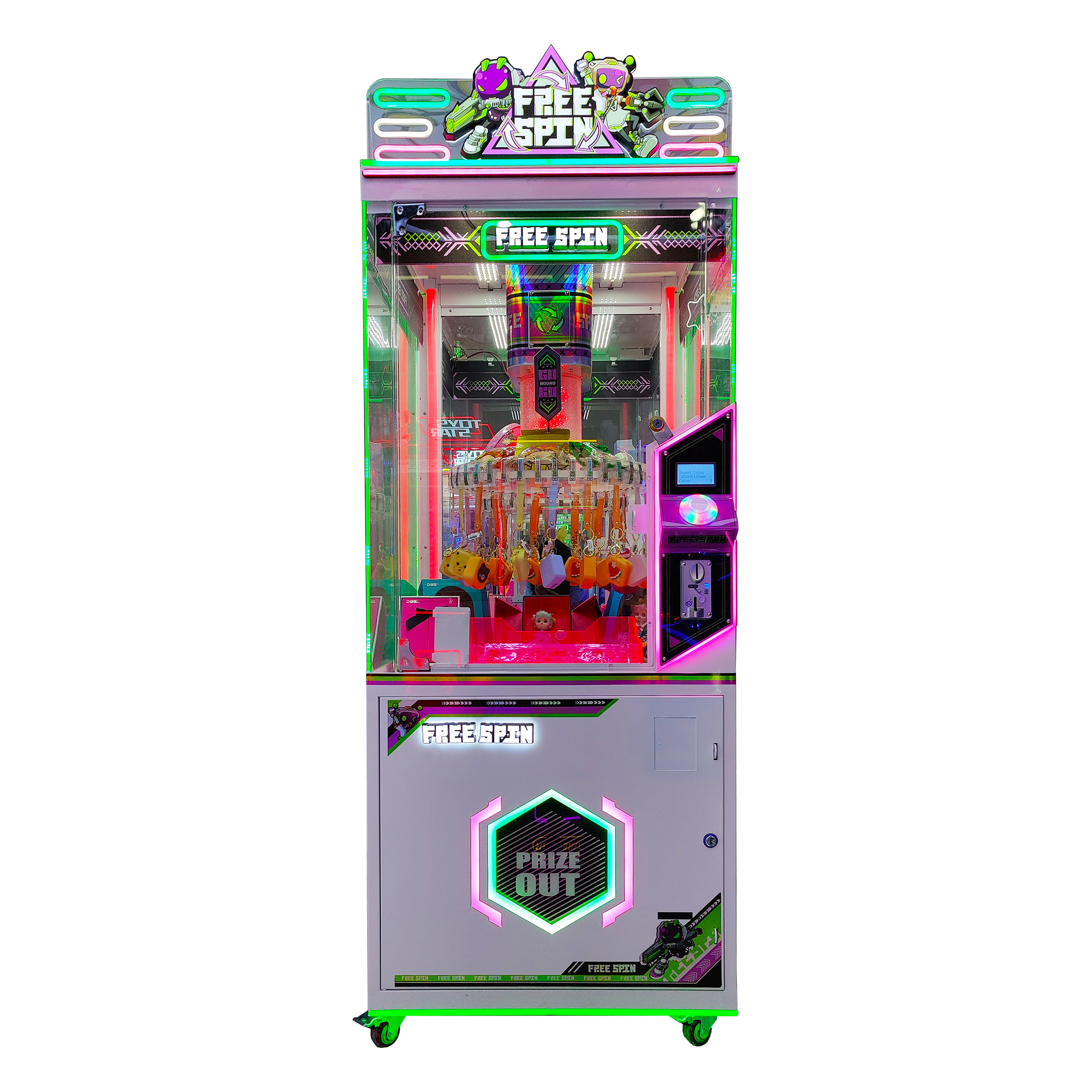 自由旋轉(zhuǎn)夾子機(jī)